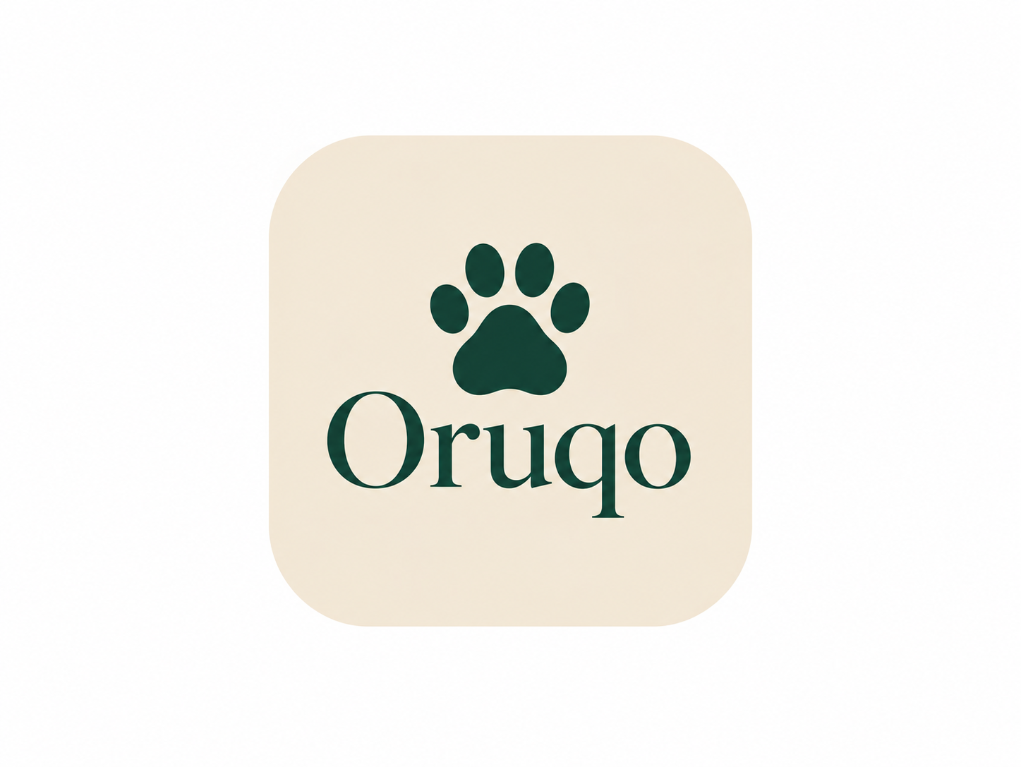 Oruqo paw logo